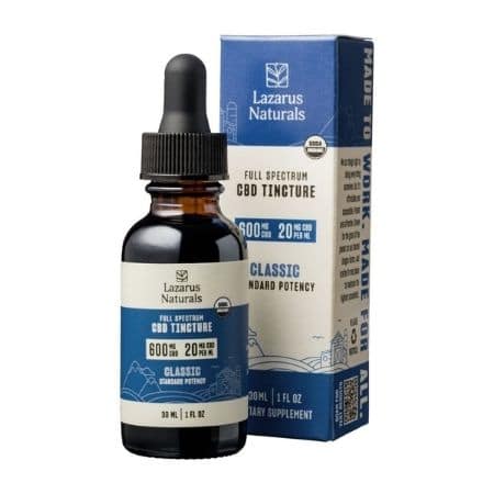 Lazarus Naturals Standard Potency CBD Oil Tincture