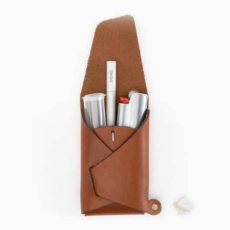 SilverStick Origami Leather Dugout