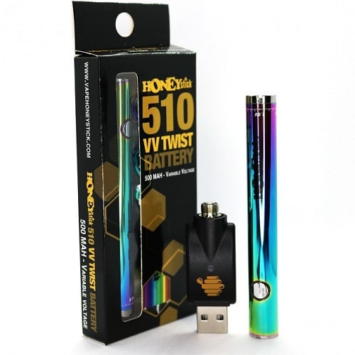 Vape Pen Battery - HoneyStick Twist 510 Vape Pen Battery