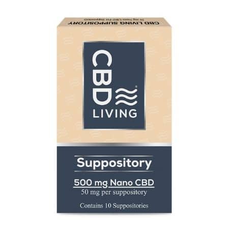 CBD Living CBD Suppositories 500mg