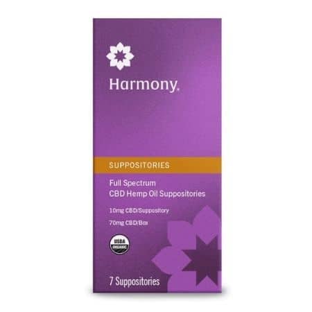 Harmony CBD Hemp Suppositories