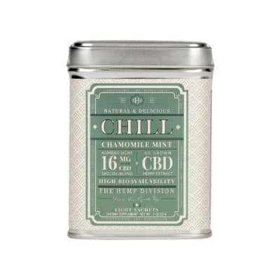 Harney And Sons - Chill 8 CT Sachets - Chamomile Mint