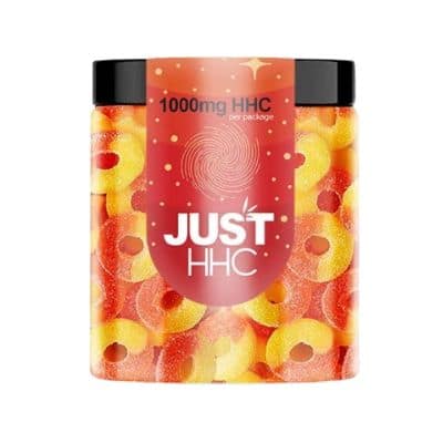JustDelta HHC Gummies Peach Rings
